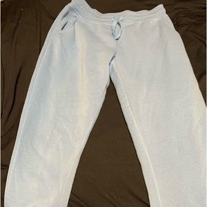 Baby blue sweatpants